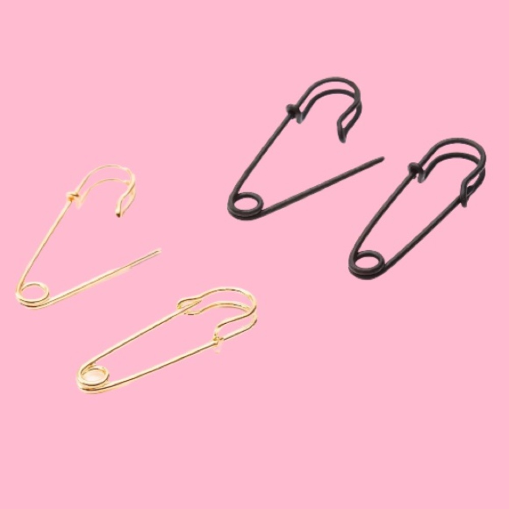 Safety Pin Earrings